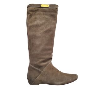 Fornarina Suede Boots Army Suede Brown Size 6